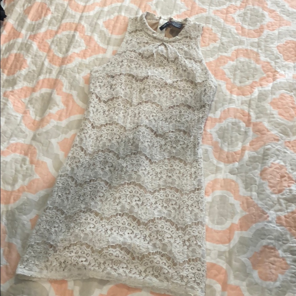 Beige small dress
